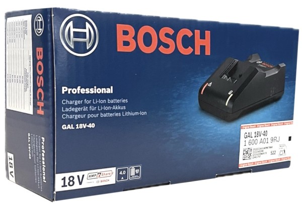 Bosch GAL18V-40 Professional Schnellladegerät 1600A019RJ