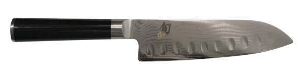 KAI Shun Classic Santoku Messer mit Kullenschliff 18 cm DM-0718