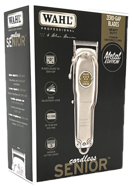 Wahl Cordless Senior Metal Edition Akku Haar- &amp; Bartschneider