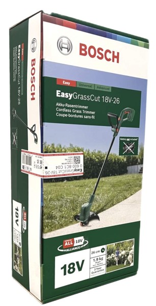 Bosch EasyGrassCut 18-26 Akku-Rasentrimmer 18V Solo 06008C1C04